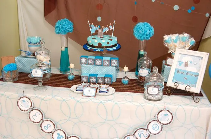 Mesa de dulces para baby shower niña - Imagui