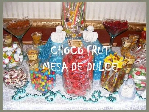 MESA DE POSTRES DULCES Y SALADOS | Flickr - Photo Sharing!