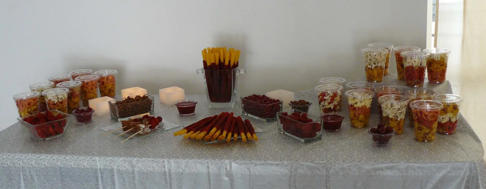 Mesa de salados para fiestas - Imagui