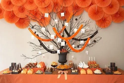 Mesas decoradas para Halloween - Paperblog