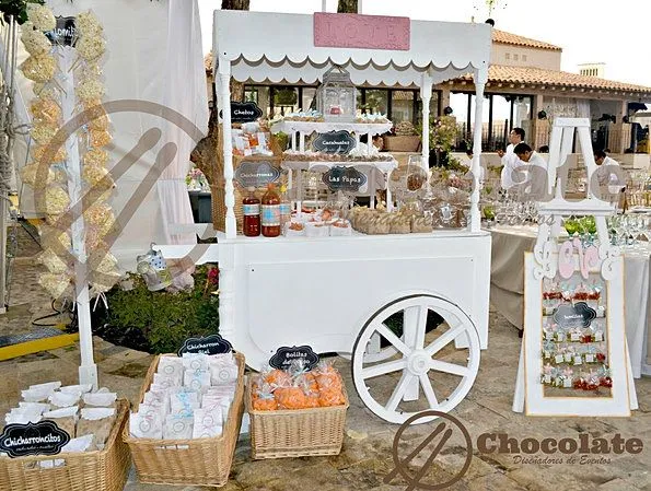 Carreta para dulces - Imagui