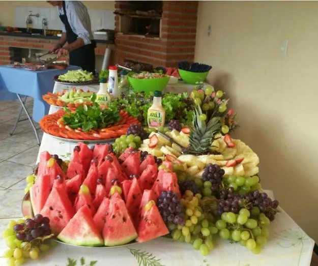 Mesas de frutas - Imagui