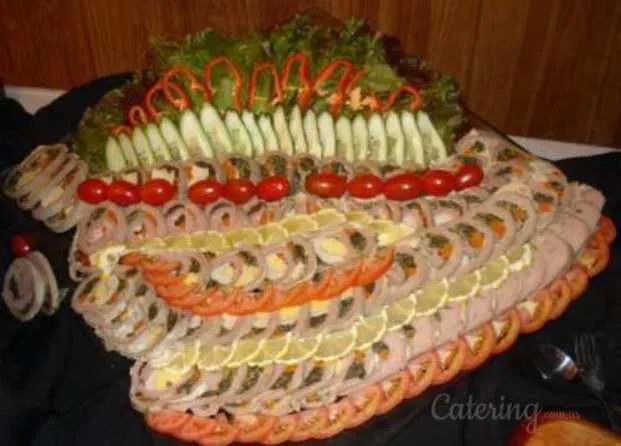 Mesas saladas para fiestas - Imagui