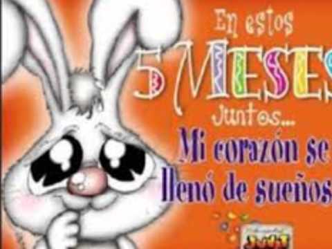 ♥ 5 Meses Hermosos Te Amo Bebe ♥ - YouTube