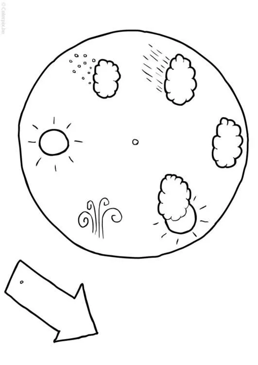 meteorólogo Colouring Pages