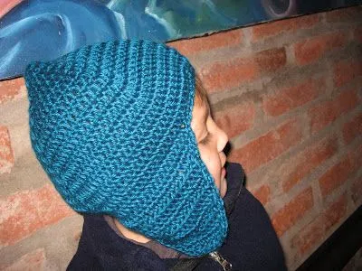 De meterete: Gorros con orejas Lisos o Combinados