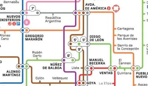 Metro recupera el plano esquemático de la red - ecomovilidad.net