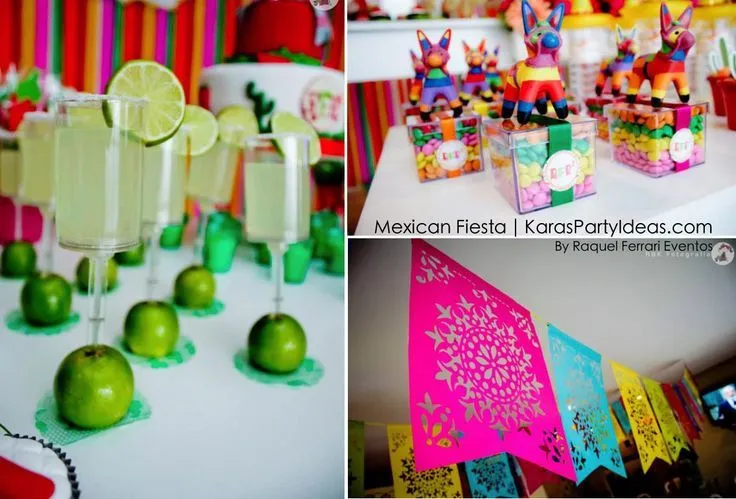 Mexican Fiesta Themed Family Adult Birthday Party Planning Ideas ...