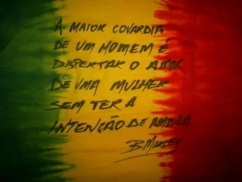 Micaelly Costa: Imagens e frases de Bob Marley