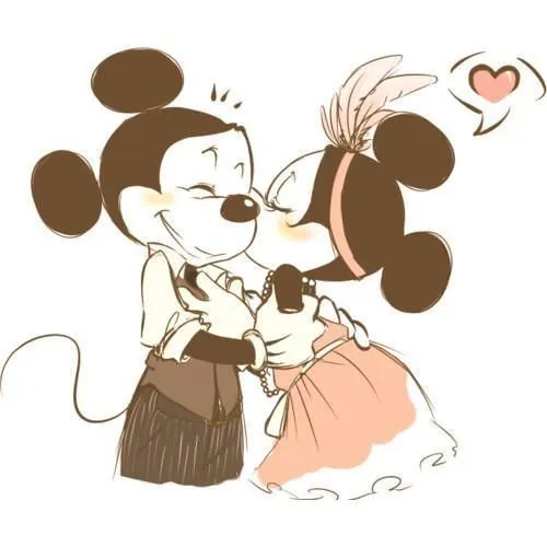 mickey and minnie | Cartoons | Pinterest | Ratones, Amor verdadero ...