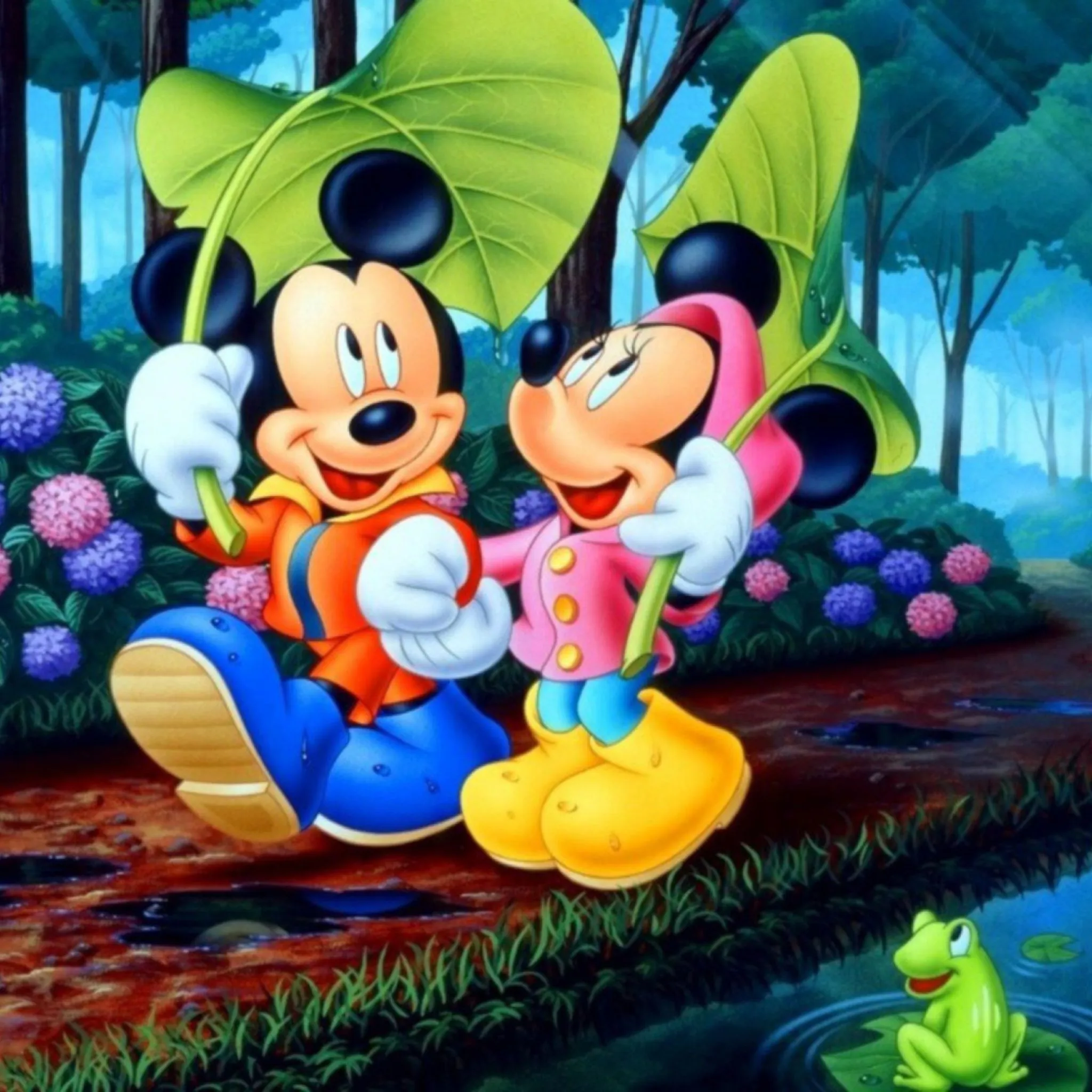 Mickey And Minnie Mouse - Fondos de pantalla gratis para iPad 3