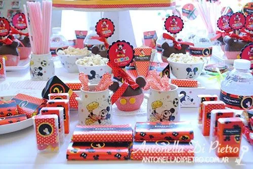 Mickey and Minnie Party on Pinterest