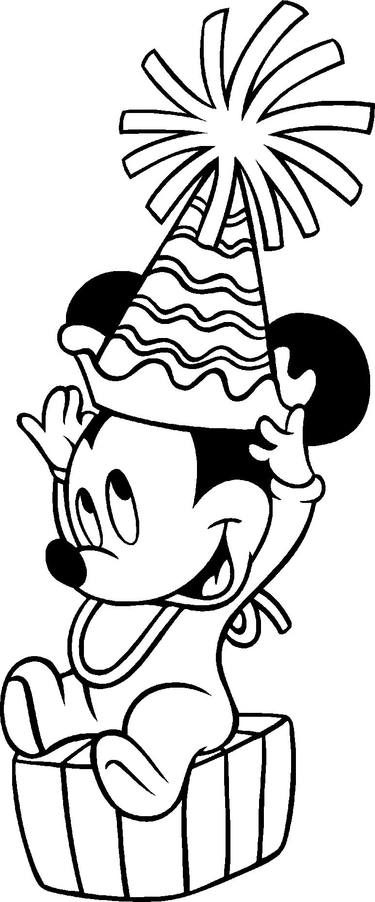 Mickey bebe imagenes - Dibujos para colorear - IMAGIXS