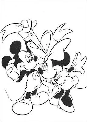 Mickey para colorir - Desenhos e Riscos