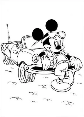 Mickey para colorir - Desenhos e Riscos