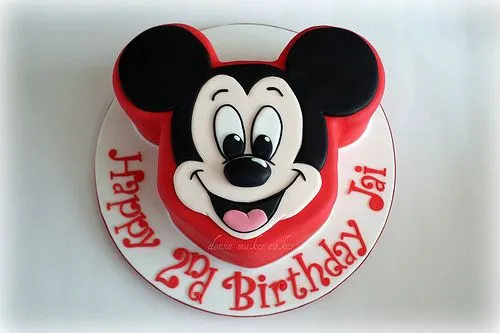 Mickey egér torta ~ A Tortadíszítés Alapjai