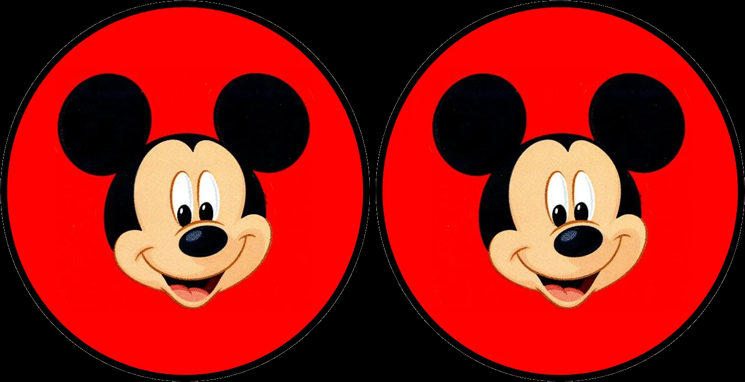 Mickey: Kit Rojo para Imprimir Gratis. | Ideas y material gratis ...