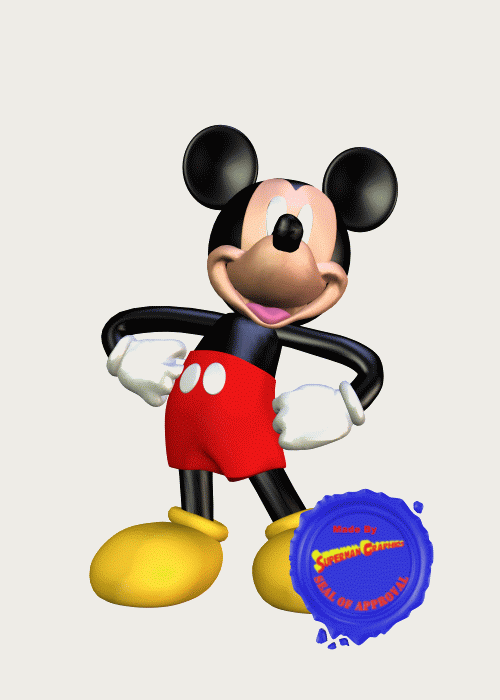 Mickey Mouse 3D Model by Supermangraphix on deviantART