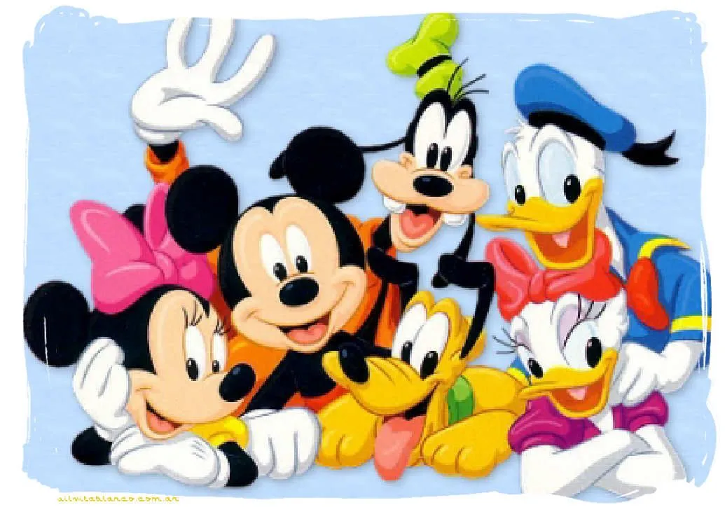 Mickey Mouse bebé y sus amigos - Imagui