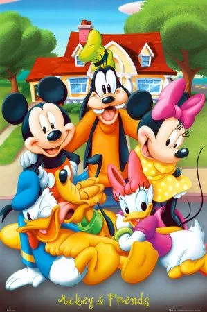 Mickey Mouse & Friends Poster su AllPosters.