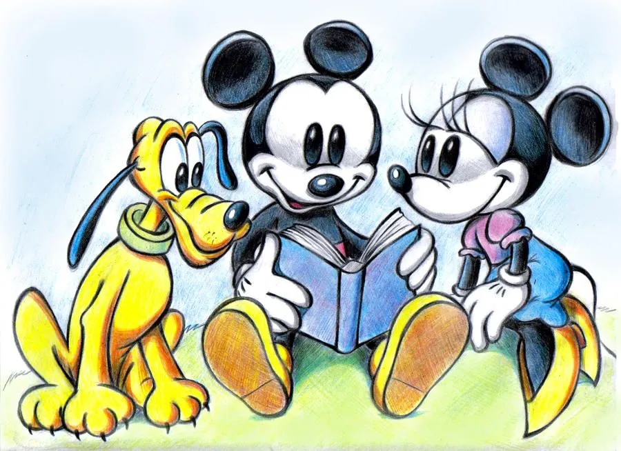 Mickey Mouse and friends by zdrer456 on DeviantArt