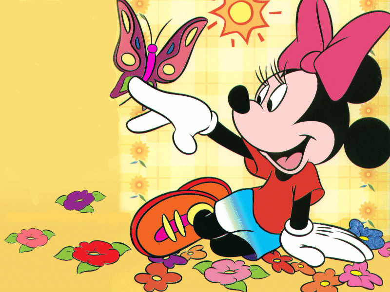 Mickey Mouse and Minnie in Love | minnie Imágenes tiernas de ...