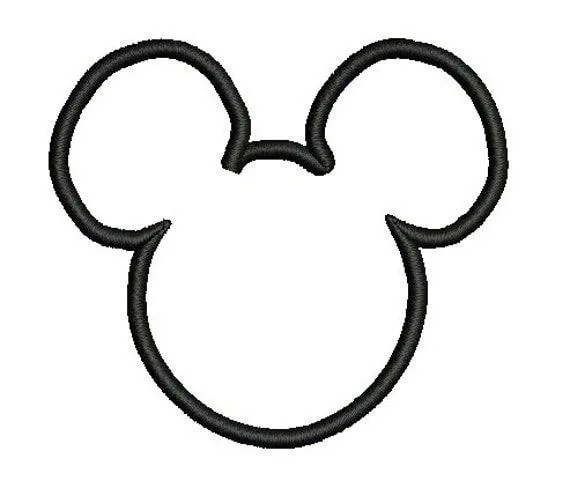 Mickey Mouse Applique Embroidery Designs by MyIttyBittyDesigns