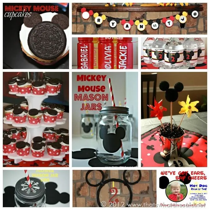 Mickey Mouse Birthday Party - That's What {Che} Said...