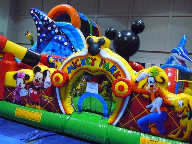 Mickey Mouse bounce house | Flickr - Photo Sharing!