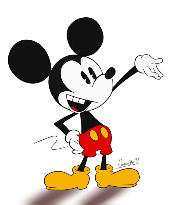 Mickey Mouse by Domestic-hedgehog on DeviantArt