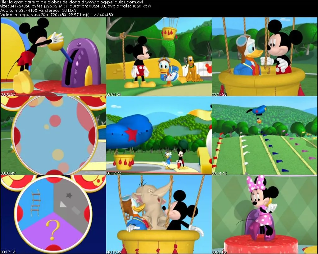 Mickey Mouse: La Gran Carrera en Globo Audio Latino