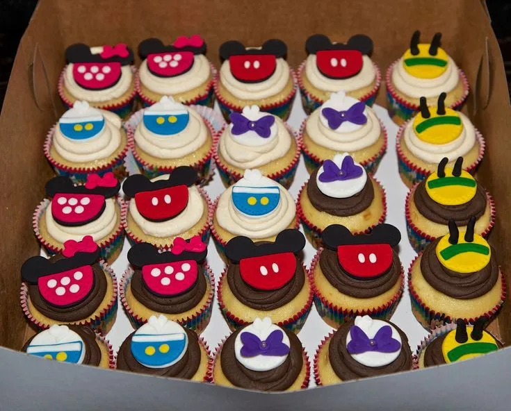 Mickey Mouse clubhouse Cupcakes | Cupcakes | Pinterest