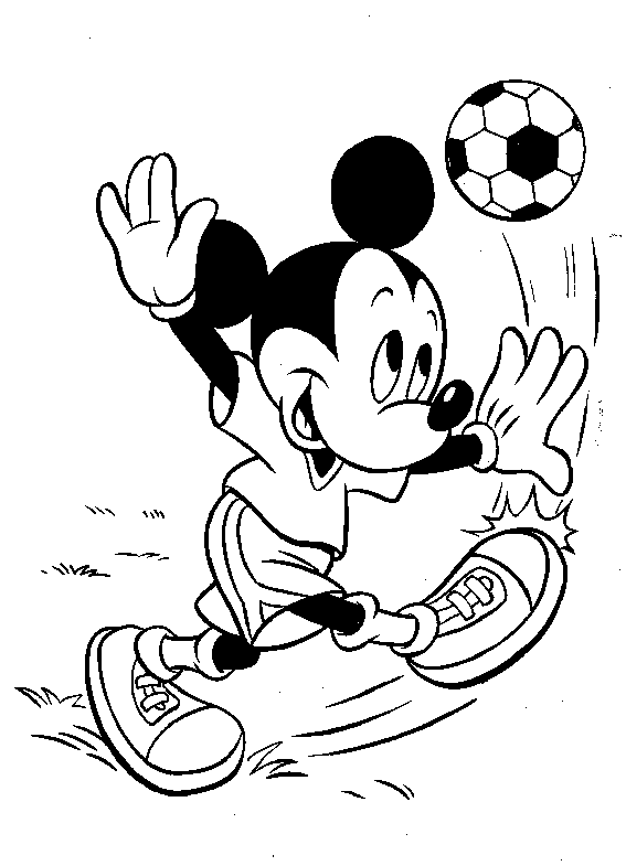 Mickey mouse Coloring Pages