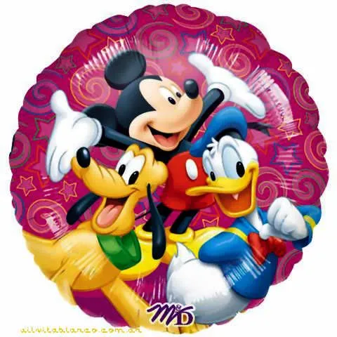 Tarjetas de cumple de Mickey y sus amigos - Imagui