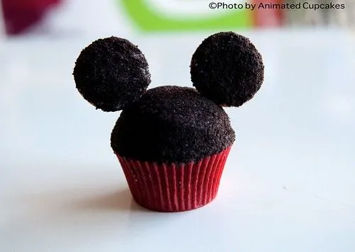 Mickey Mouse Cupcakes | bigFATcook