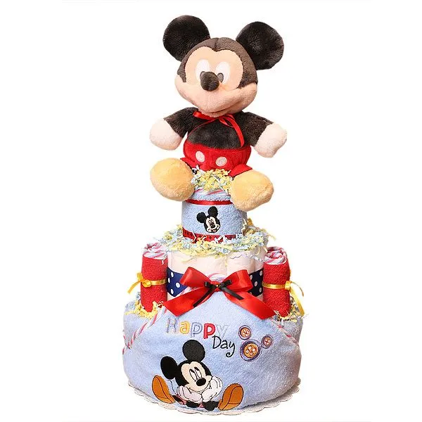 Mickey Mouse Diaper Cake for a Boy! - $97.00 : Diaper Cakes Mall ...