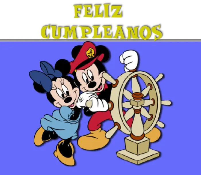 Imágenes de feliz cumpleaños de Disney - Imagui