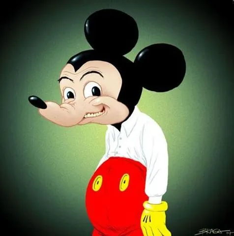 Mickey Mouse drogado - Imagui