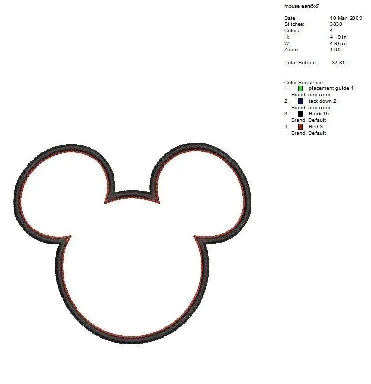 Mickey Mouse Ears Clip Art - ClipArt Best