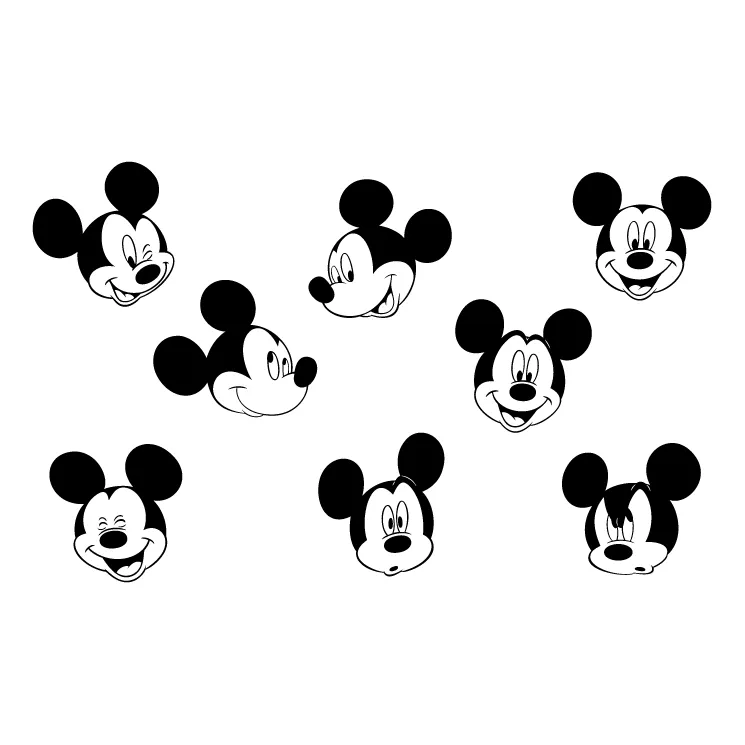 Mickey mouse 4 Free Vector / 4Vector