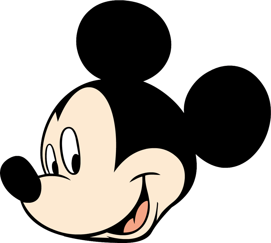 Gallery For > Mickey Mouse Face Clip Art