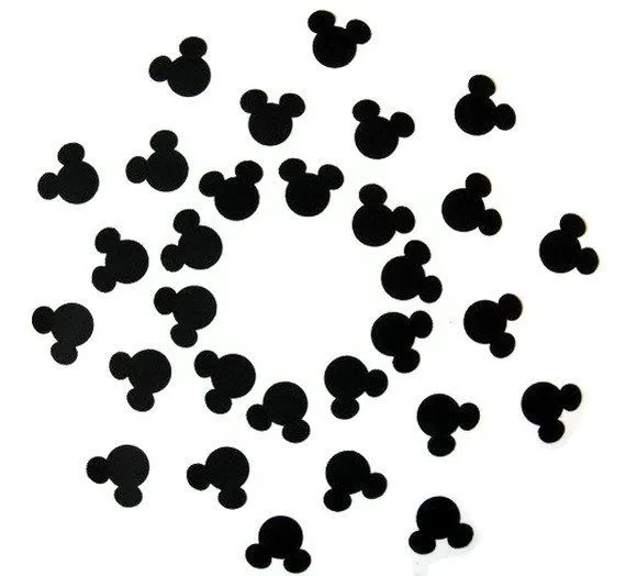 Mickey Mouse Head Shape Black | Clipart Panda - Free Clipart Images