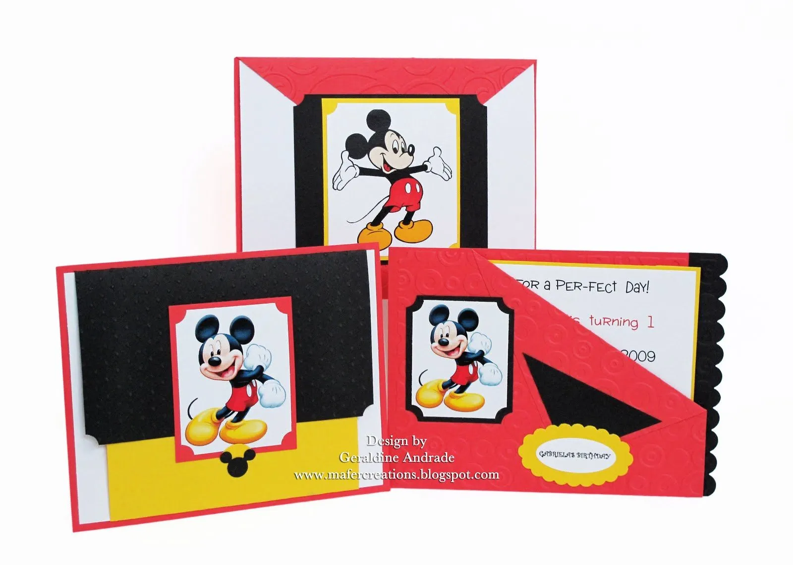 MICKEY MOUSE INVITATION