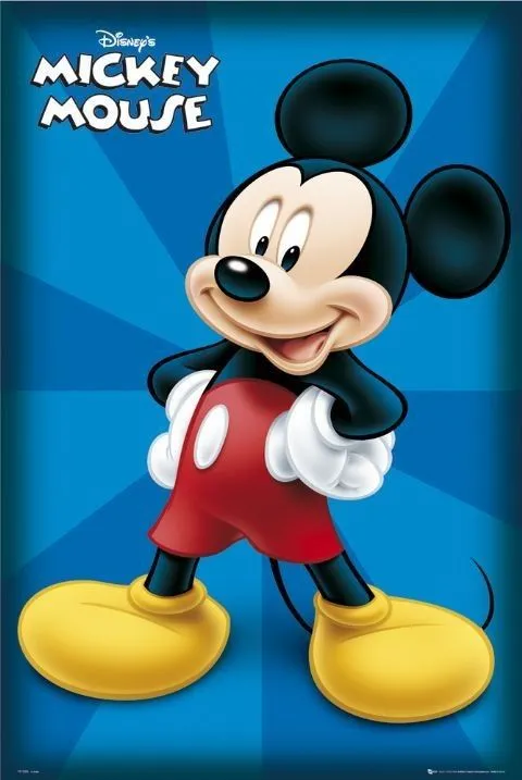 MICKEY MOUSE - klasický - Plakát, Obraz na Posters.