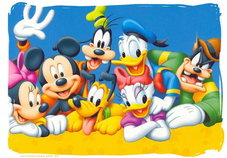 Todos los amigos de Mickey Mouse - Imagui