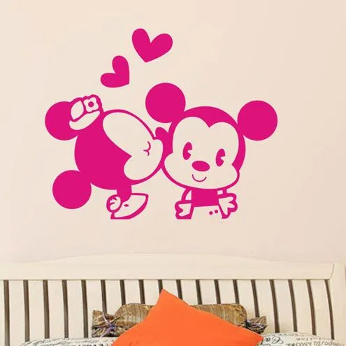 de dibujos animados freeshipping pegatinas de pared de mickey ...