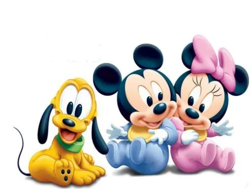 Minnie and Mickey Mouse baby - Imagui