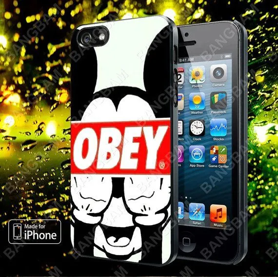 Mickey Mouse Obey Case For Pictures