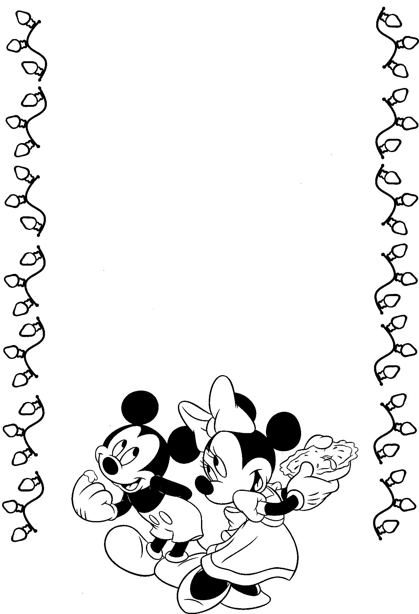 Mickey Mouse Page Border - ClipArt Best