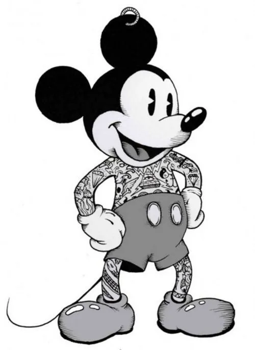 Mickey Mouse Tattoo Designs | MadSCAR